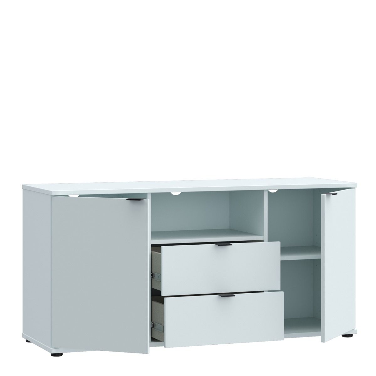Ganymede TV Unit with Open Shelf, Drawer & 2 Doors