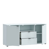 Ganymede TV Unit with Open Shelf, Drawer & 2 Doors