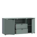 Ganymede TV Unit with Open Shelf, Drawer & 2 Doors