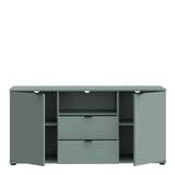 Ganymede TV Unit with Open Shelf, Drawer & 2 Doors