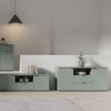 Ganymede TV Unit with Open Shelf, Drawer & 2 Doors