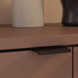Ganymede Wide TV Unit with Open Shelving, 2 Drawers & 2 Doors