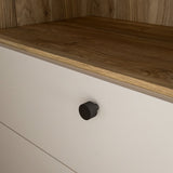 Grafton TV Unit in Cream and Brown