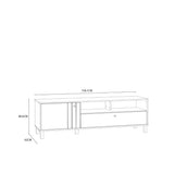 Grafton TV Unit in Cream and Brown