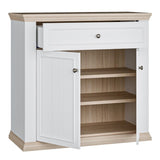 Pontypool 2 Door 1 Drawer Small Sideboard