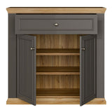 Pontypool 2 Door 1 Drawer Small Sideboard