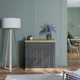 Pontypool 2 Door 1 Drawer Small Sideboard