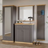 Pontypool 2 Door 1 Drawer Small Sideboard