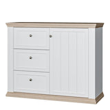 Pontypool 3 Drawer & 1 Door Sideboard
