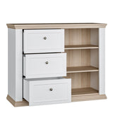Pontypool 3 Drawer & 1 Door Sideboard