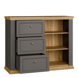 Pontypool 3 Drawer & 1 Door Sideboard