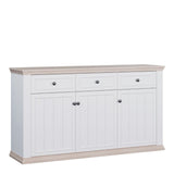 Pontypool 3 Drawer & 3 Door Sideboard
