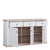 Pontypool 3 Drawer & 3 Door Sideboard