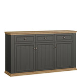 Pontypool 3 Drawer & 3 Door Sideboard