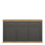 Pontypool 3 Drawer & 3 Door Sideboard