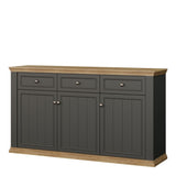 Pontypool 3 Drawer & 3 Door Sideboard