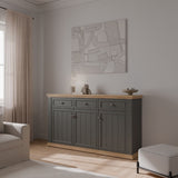 Pontypool 3 Drawer & 3 Door Sideboard