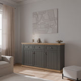 Pontypool 3 Drawer & 3 Door Sideboard