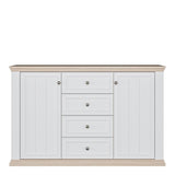 Pontypool 4 Drawer & 2 Door Sideboard