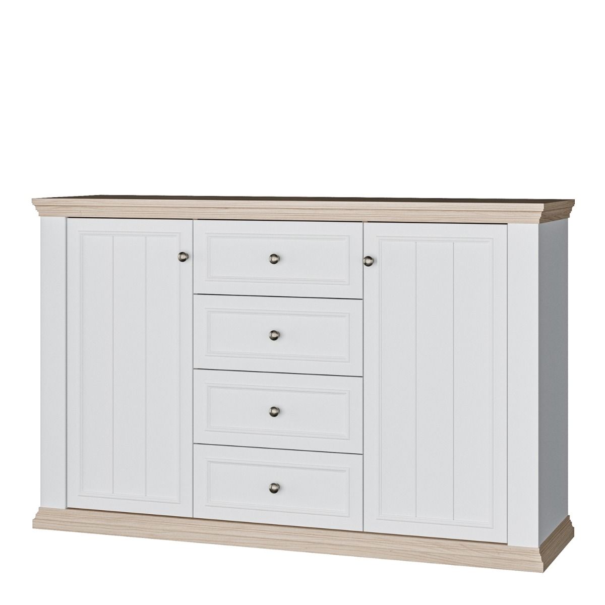 Pontypool 4 Drawer & 2 Door Sideboard