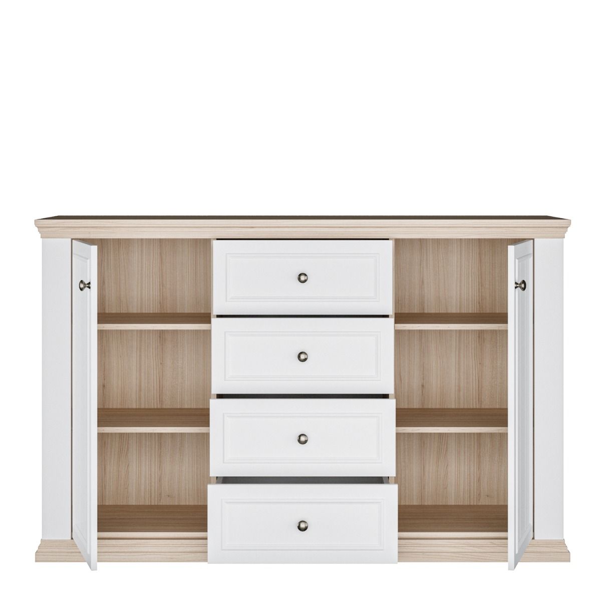 Pontypool 4 Drawer & 2 Door Sideboard