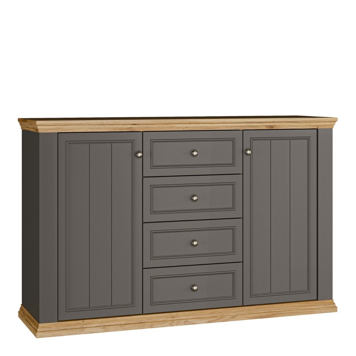 Pontypool 4 Drawer & 2 Door Sideboard