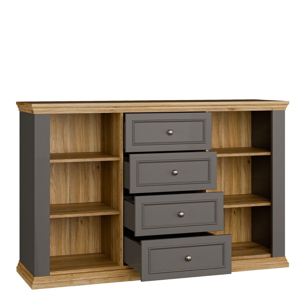 Pontypool 4 Drawer & 2 Door Sideboard