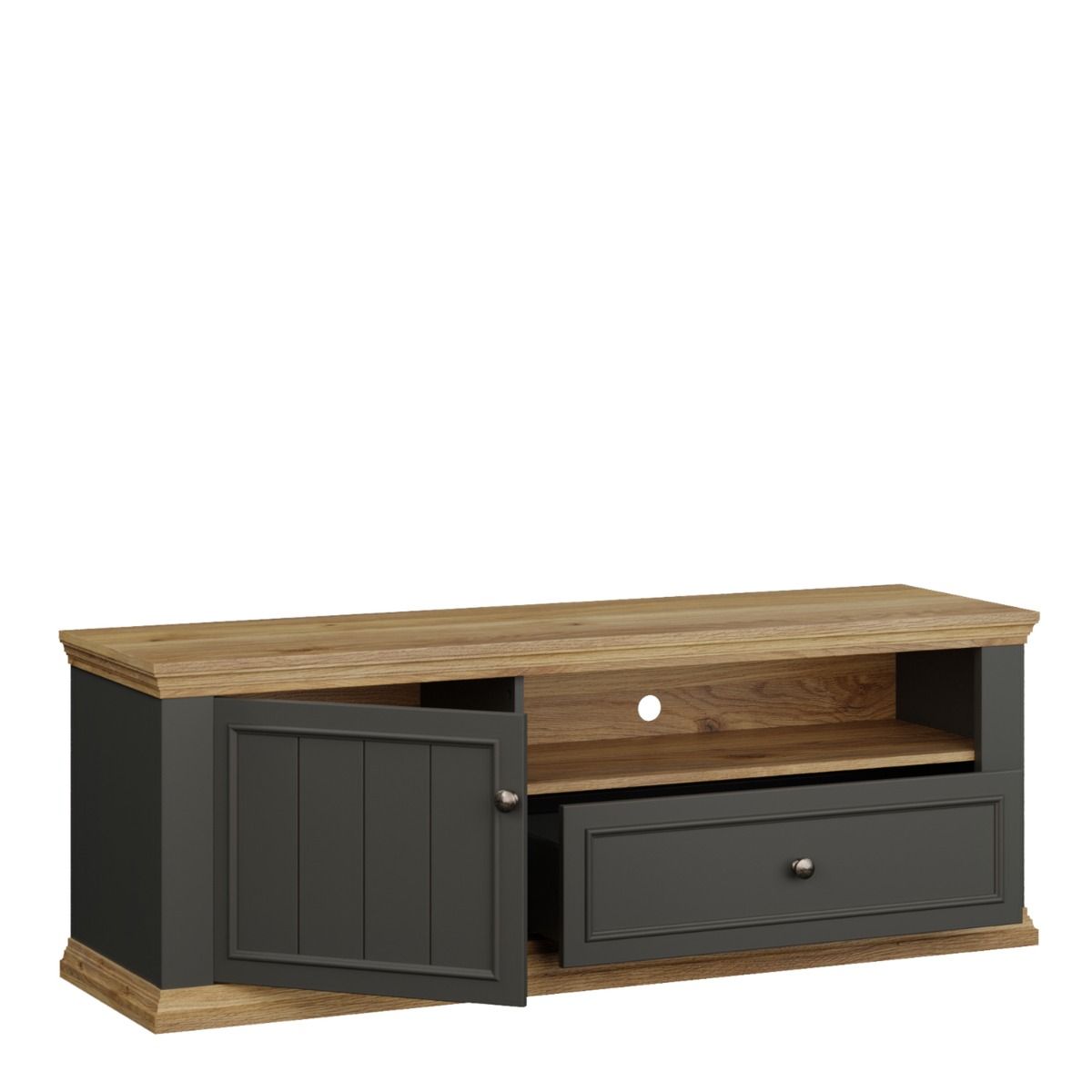 Pontypool TV Unit with Drawer & Open Shelf