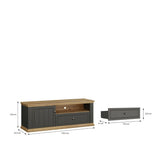 Pontypool TV Unit with Drawer & Open Shelf