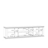 Pontypool Wide TV Unit with 2 Doors, Drawer & Open Shelf