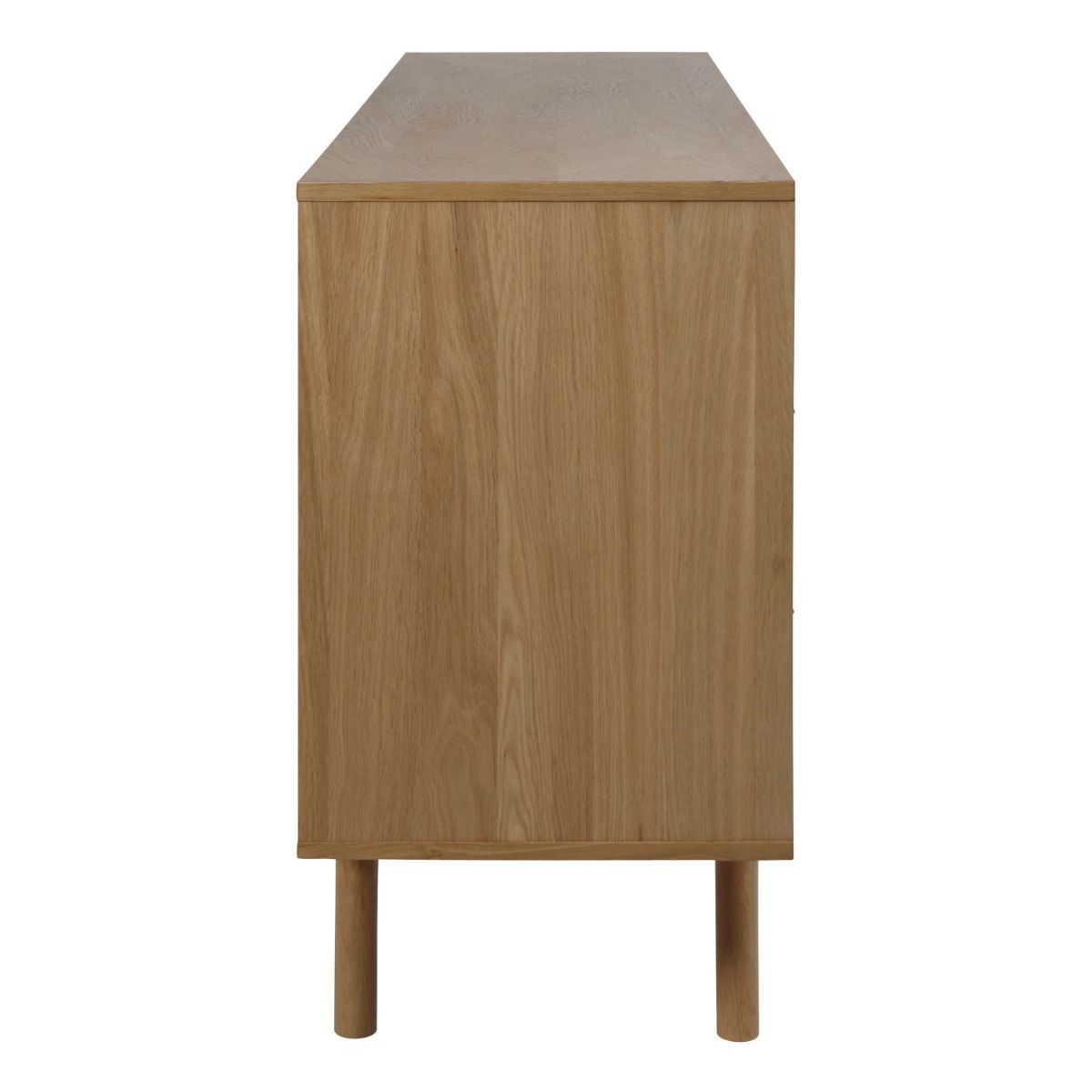 Marte 2 Door 4 Drawers Sideboard in Brown
