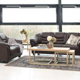 Cornus Coffee Table in Brown Set of 3