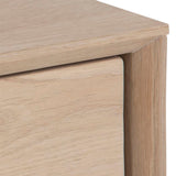 Century 1 Drawer Wall Mounted Bedside Table in Brown