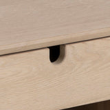 Century 1 Drawer Wall Mounted Bedside Table in Brown