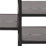 Seaford Black Metal Open TV Unit