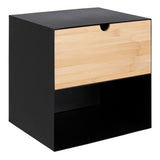Joliet 1 Drawer Wall Mounted Bedside Table