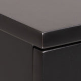 Ashlan Bedside Table in Black