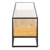 Randolf TV Unit in Black and Brown