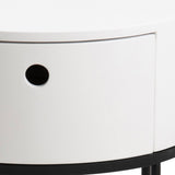 Polo Round Bedside Table