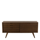 A-Line Sideboard with 4 Drawers and Sliding Door