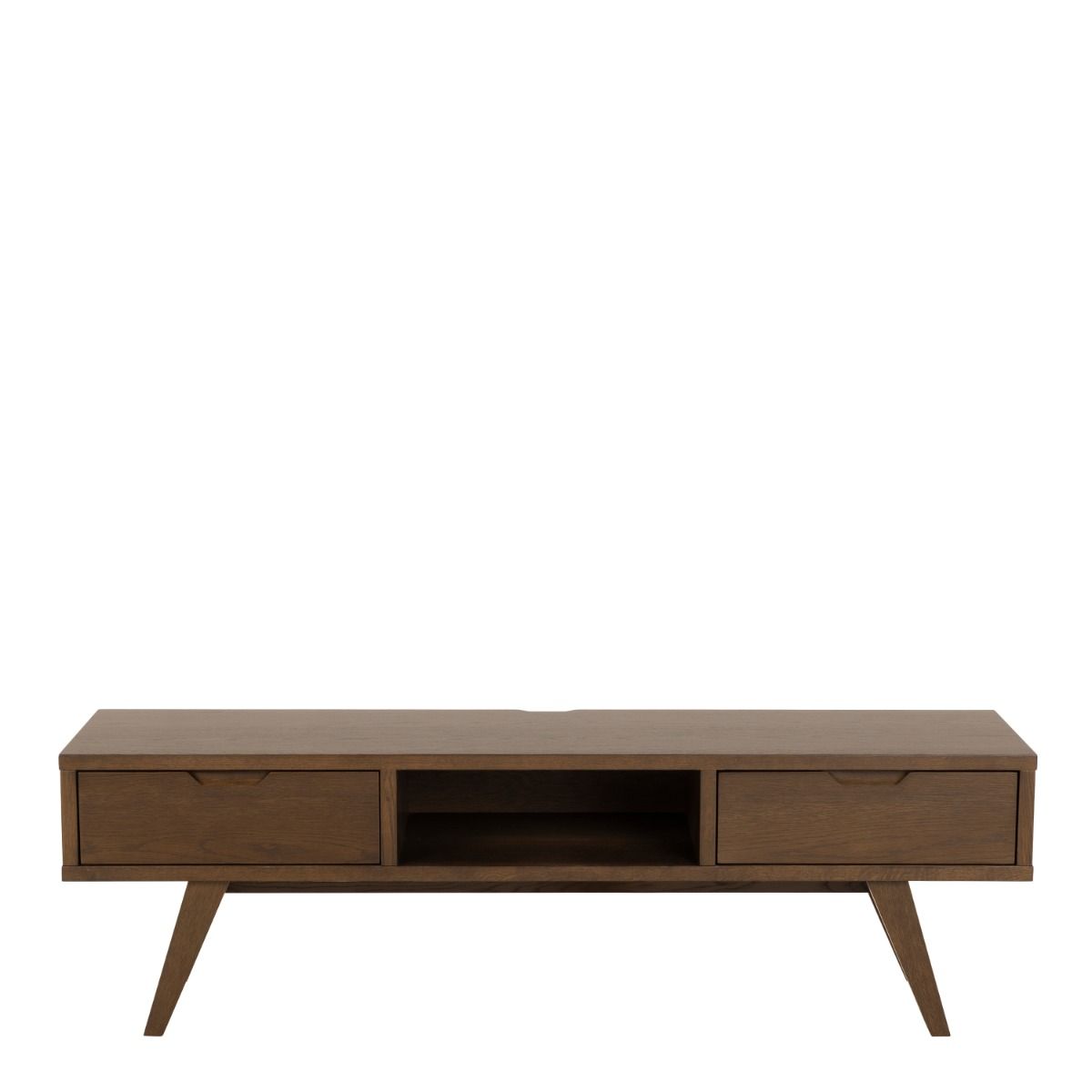 A-Line TV Unit with 2 Drawers