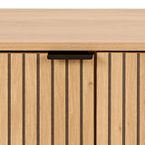 Jaipur TV Unit With 3 Doors 176cm Wide in Brown