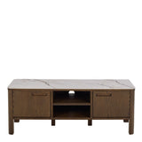 Southampton TV Unit 2 Doors 1 Shelf in Ceramic Cream