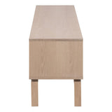 Linley 2 Door TV Unit in Light Brown