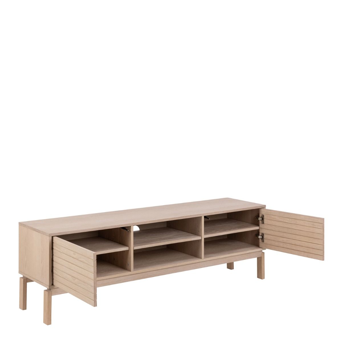 Linley 2 Door TV Unit in Light Brown