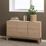 Linley 3 Door Sideboard in Light Brown