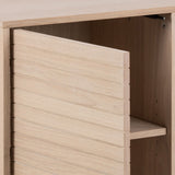 Linley 3 Door Sideboard in Light Brown