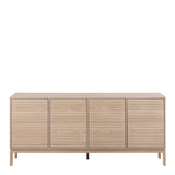 Linley 4 Door Sideboard in Light Brown
