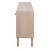 Linley 4 Door Sideboard in Light Brown