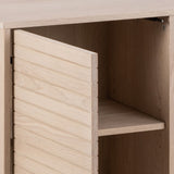Linley 4 Door Sideboard in Light Brown
